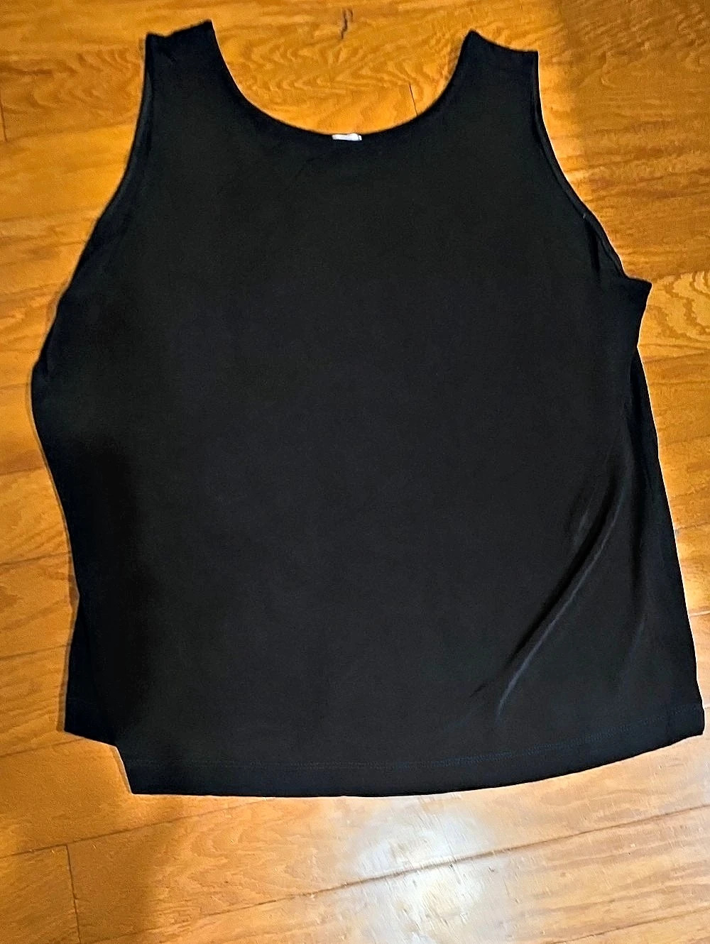 Chico's Travelers Tank Top Black Size 4